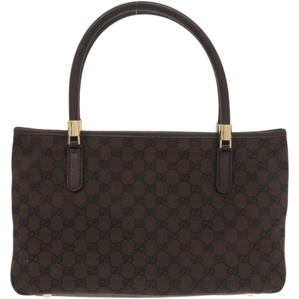 GUCCI Authentic Brown Canvas Tote Bag - Picture 2 of 8